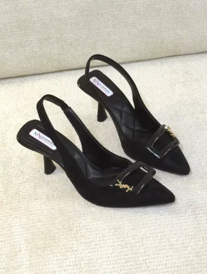کفش مجلسی پشت باز YSL - کد245